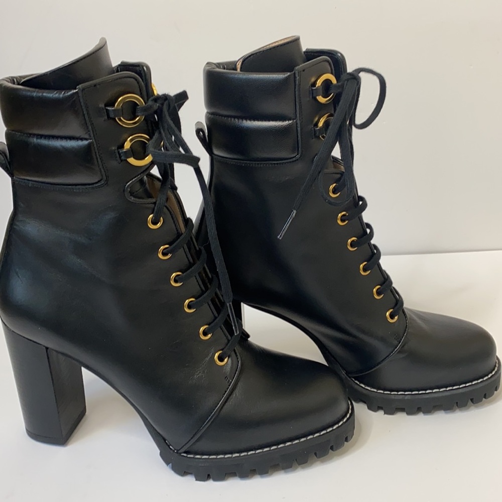 Stuart Weitzman Kingsley Combat Boots